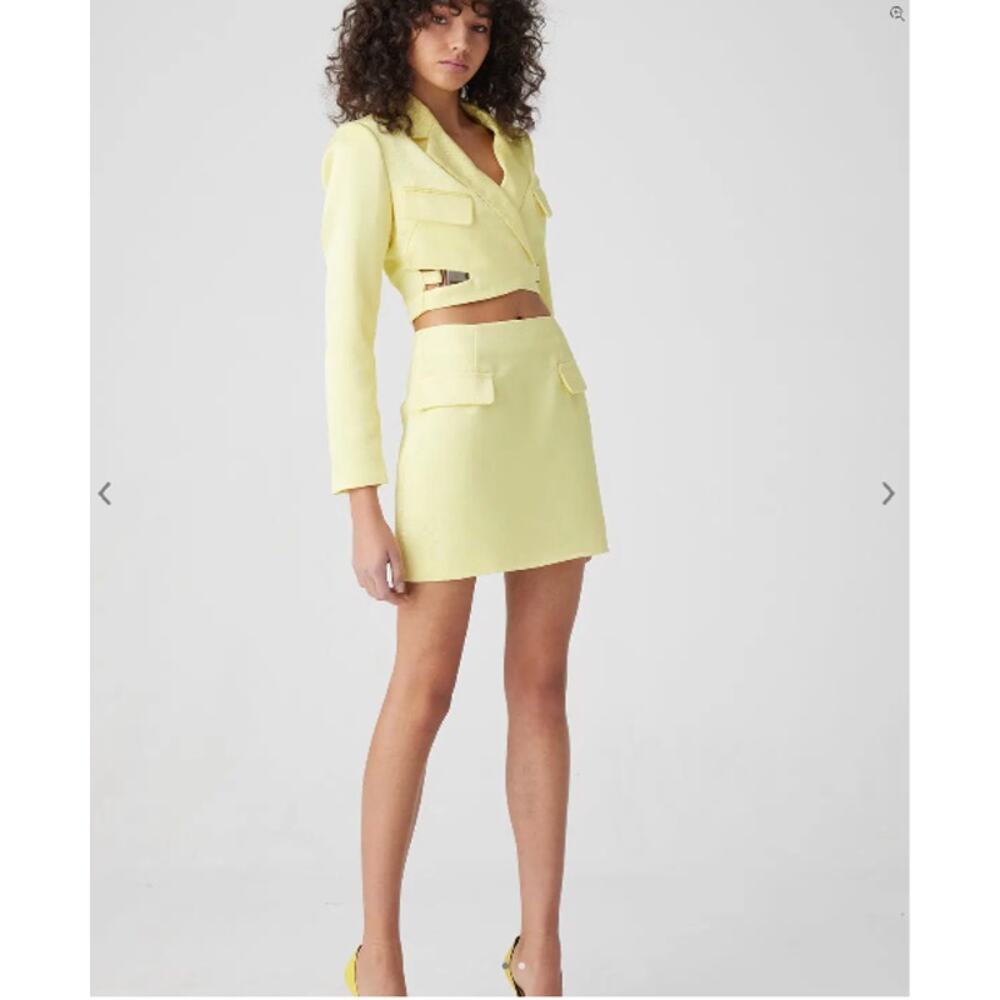 Atoir Emerson Blazer SET- NWT SIZE L/12 COLOR YELLOW